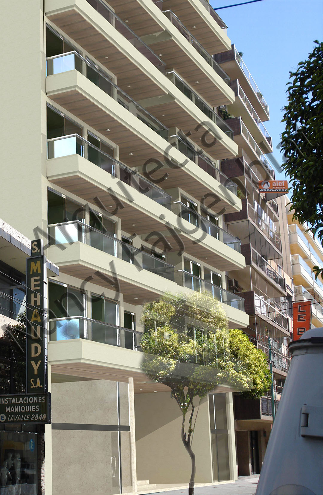 Proyecto de edificio de viviendas.