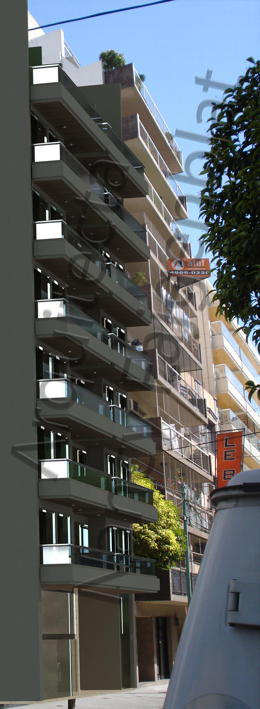 Proyecto de edificio de viviendas.