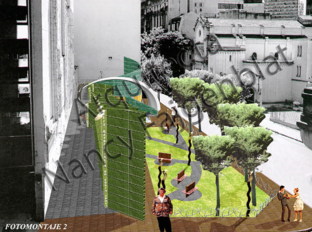 Concurso para la plaza en el terreno de la Embajada del Estado de Israel