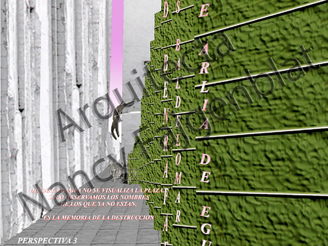 Concurso para la plaza en el terreno de la Embajada del Estado de Israel