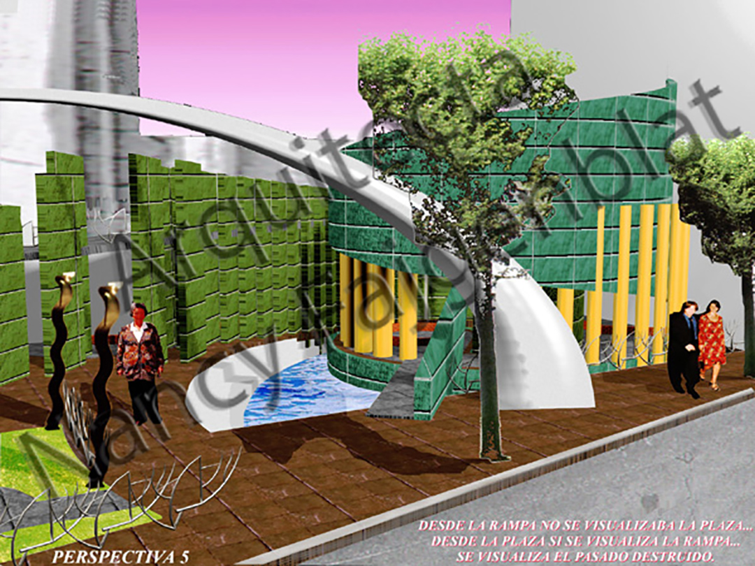 Concurso para la plaza en el terreno de la Embajada del Estado de Israel