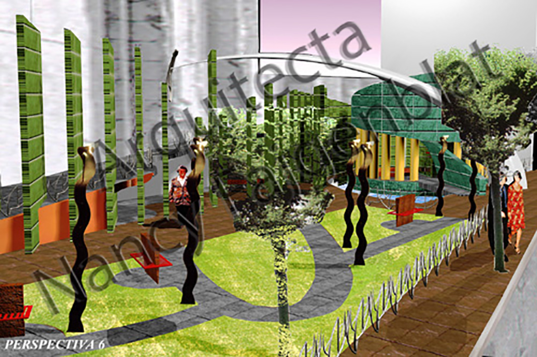 Concurso para la plaza en el terreno de la Embajada del Estado de Israel