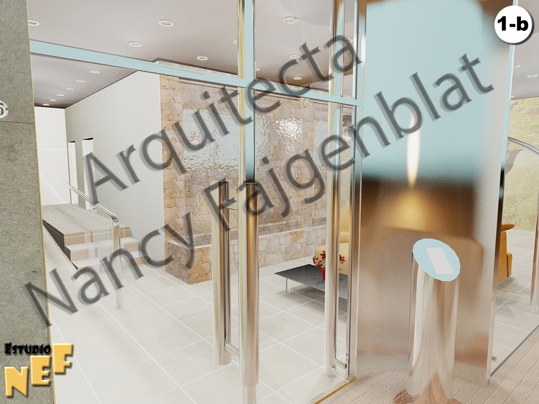 Hall de edificio en Buenos Aires, Argentina