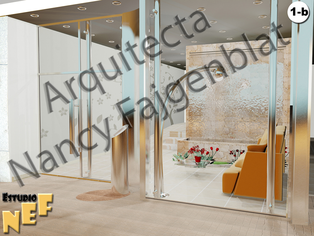 Hall de edificio en Buenos Aires, Argentina