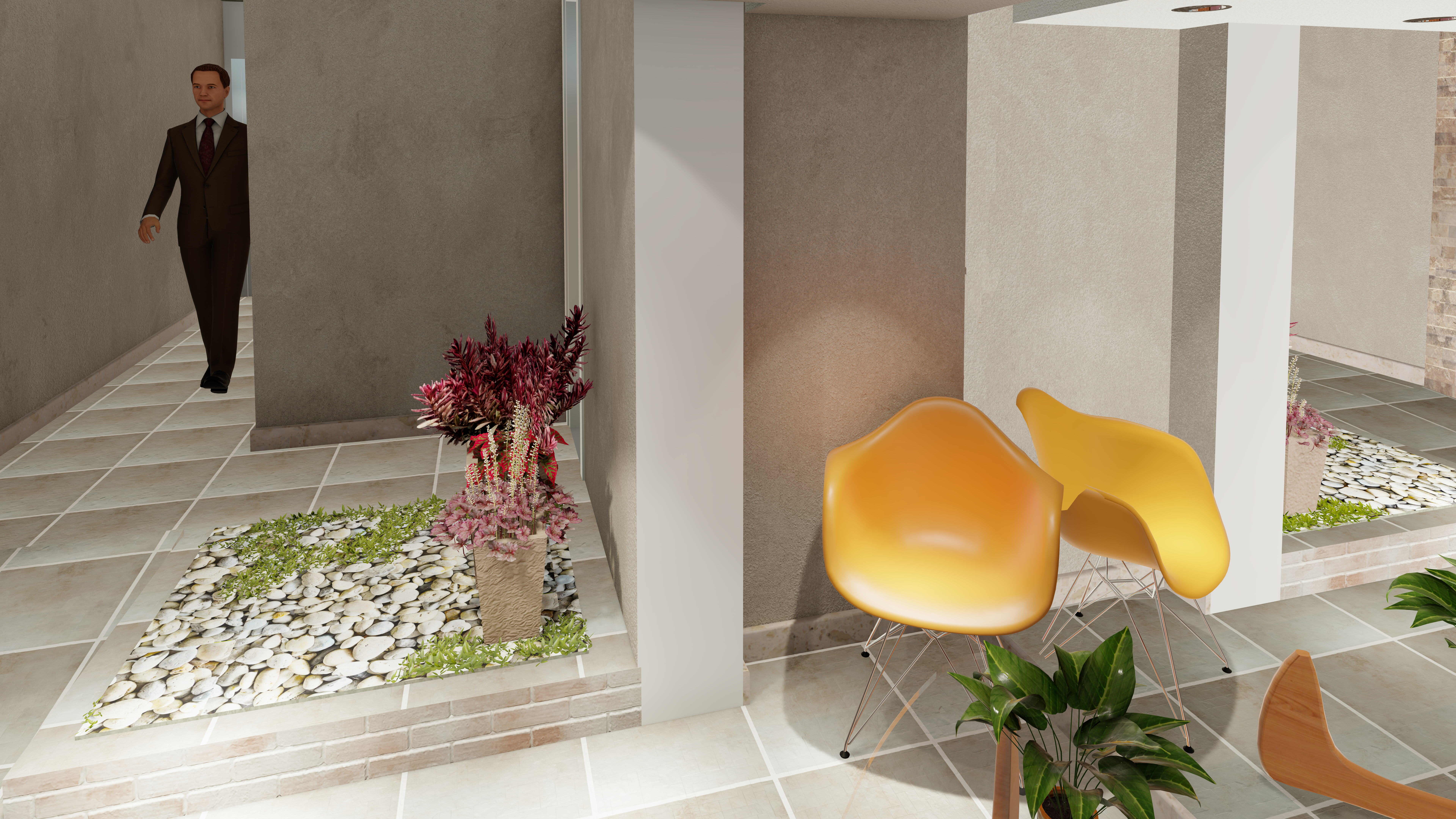 Hall de edificio en Buenos Aires, Argentina