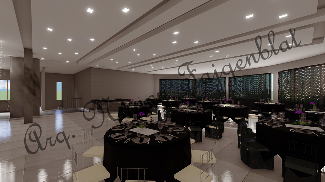 Proyecto de interiores - Salones de Fiesta