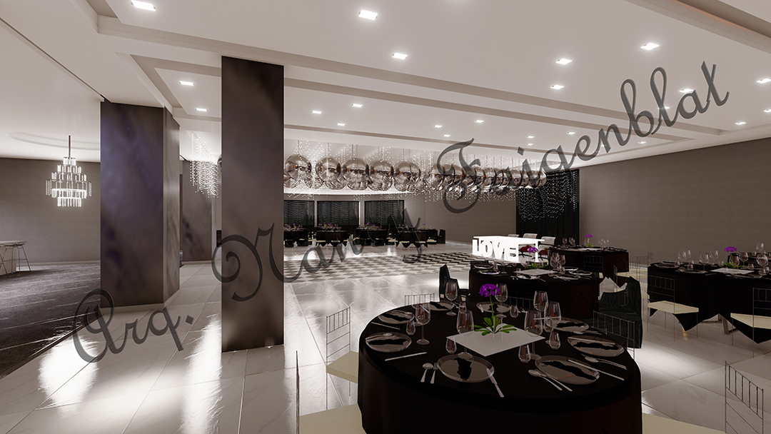 Proyecto de interiores - Salones de Fiesta