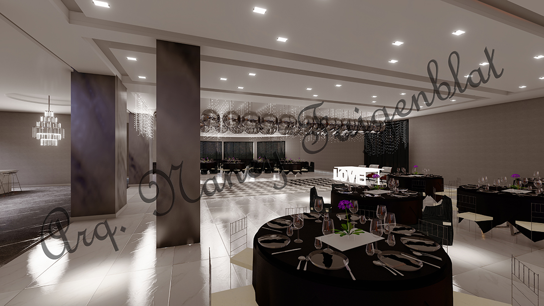 Proyecto de interiores - Salones de Fiesta