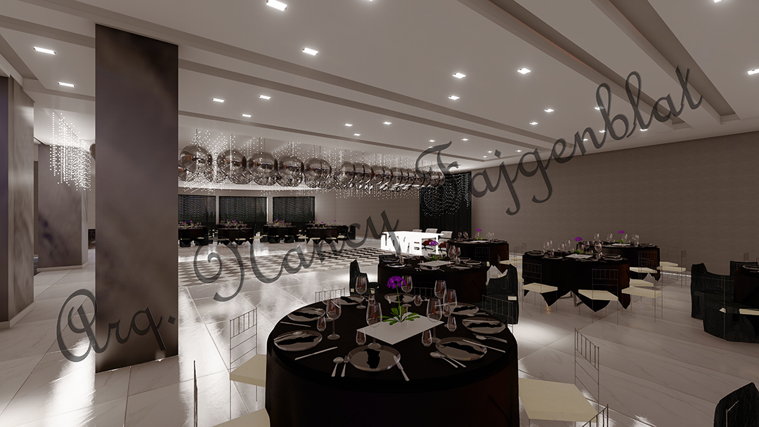 Proyecto de interiores - Salones de Fiesta