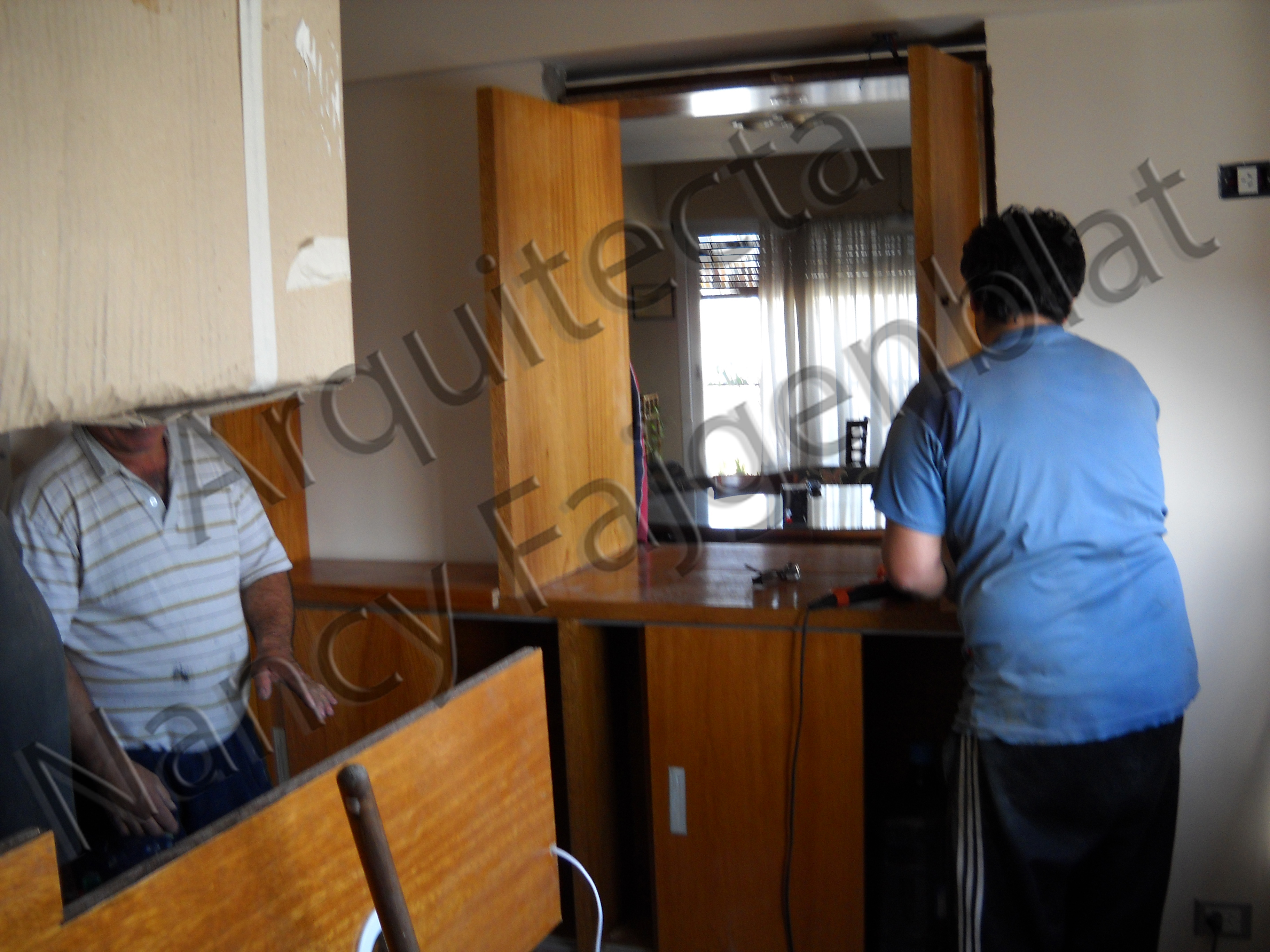 Reciclaje de cocina en vivienda