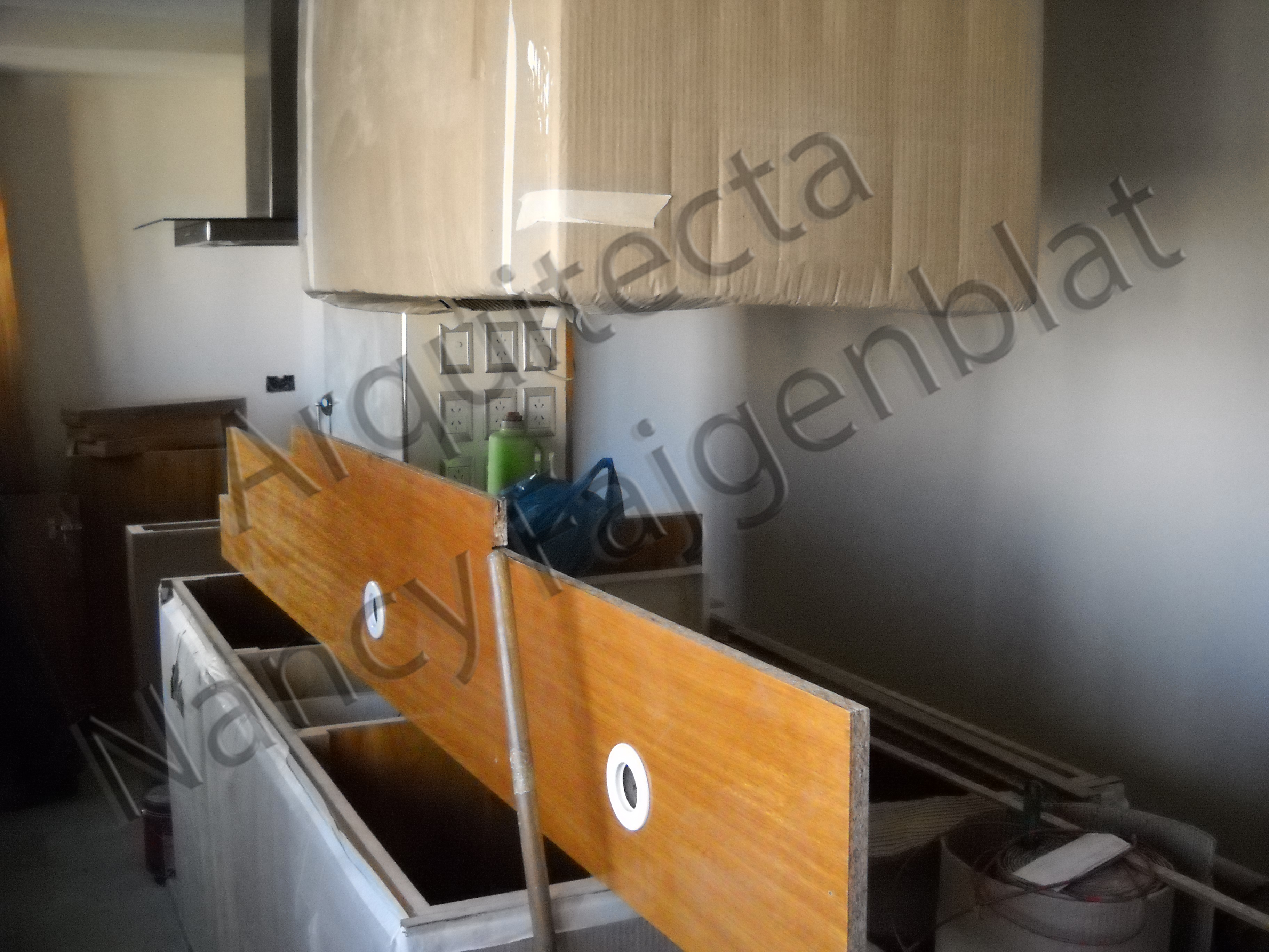 Reciclaje de cocina en vivienda