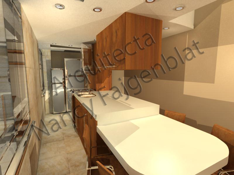 Reciclaje de cocina en vivienda