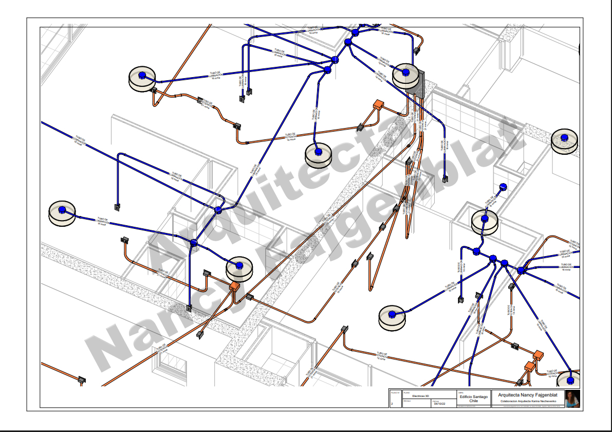 Instalación Sanitaria y Eléctrica en edificio de viviendas